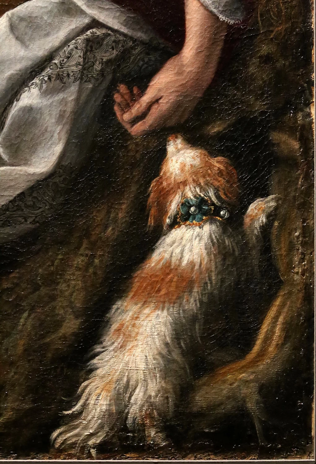 Madonna con santi - Terranova Bracciolini, Arezzo, dettaglio